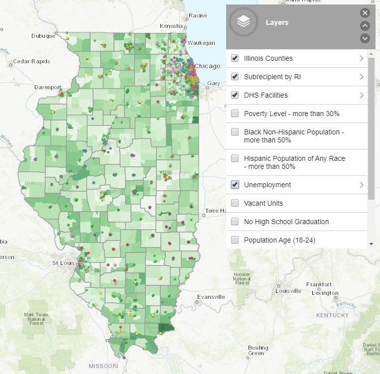 illinois mapthecount